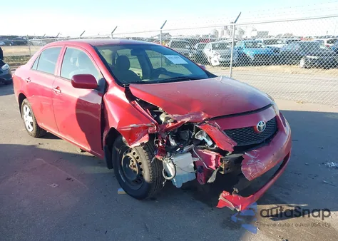 2010 Toyota Corolla Le из США, поврежденный, VIN JTDBU4EE0A9112111